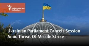 Ukrainian Parliament Suspends Session Amid Heightened Missile Threat