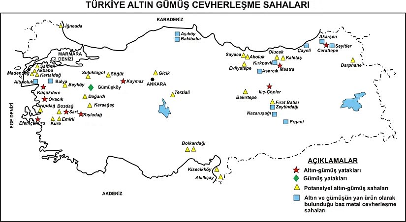 Mines in Turkey