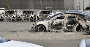 Dozen Teslas Set Ablaze Outside Toulouse Dealership