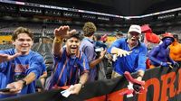 Photos from Florida basketball's Final Four game vs Auburn in San Antonio