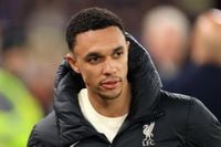 Trent Alexander-Arnold returns to Liverpool training following injury