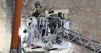 Worker dies after 11 hours trapped within partially collapsed medieval tower in Rome