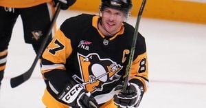 Sidney Crosby Breaks Lemieux Record As Penguins Snap Skid