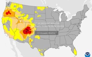 Drought And Heat Plague The United States