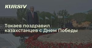 Kazakhstan Celebrates 80th Anniversary Of Victory Day