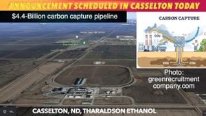 North Dakota Approves Carbon Dioxide Pipeline Project