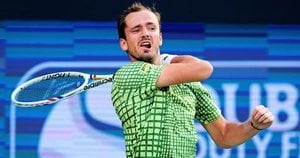 Medvedev Powers Into Dubai Final Chasing Historic Repeat