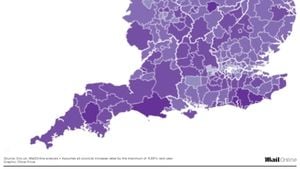 England Households Face Sharp Council Tax Hikes