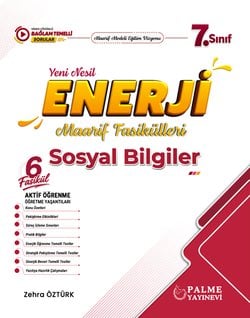Palme 7.Sınıf Enerji Sosyal Bilgiler Yeni Nesil Maarif Fasikülleri (6 Fasikül)