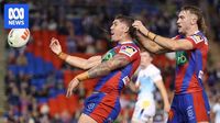 Live: Knights take big first-half lead as Titans struggle to touch the ball