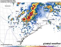Golf ball-size hail, flooding possible in Houston storms Tuesday