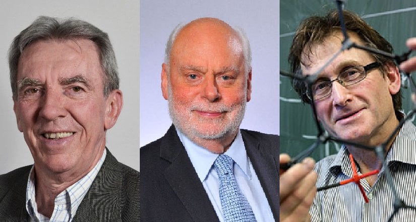 Jean-Pierre Sauvage, Sir J. Fraser Stoddart, and Bernard L. Feringa, 2016 Nobel Laureates in Chemistry