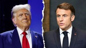 Macron And Trump Clash Over Ukraine Peace Talks