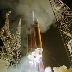 Launch of a Delta IV Heavy