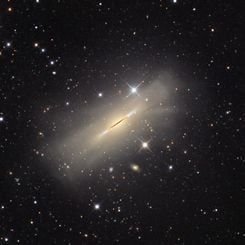  The Edge-On Spindle Galaxy 