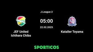 JEF United Chiba Hosts Kataller Toyama J2 League Clash