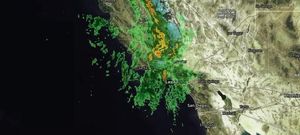 Rare October Storm Forces Southern California Evacuations