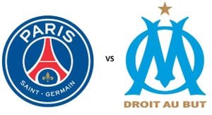 PSG Battling Marseille While Lens Takes On Rennes