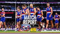 AFL Match report: Dogs fall short in centenary clash