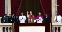 Donald Trump reacts as first American Pope in history Robert Prevost is elected