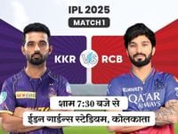 आज से IPL-2025 शुरू, बारिश डाल सकती है खलल:  कोहली की RCB के सामने होंगे रहाणे के राइडर्स; पहले खिताब की तलाश में बेंगलुरु