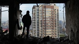 Kyiv Reels From Massive Missile Barrage As Winter Looms