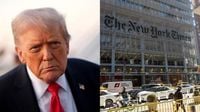 Trump Files $15 Billion Defamation Suit Against The New York Times