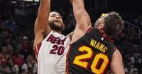 NBA: Play-In-Miami Heat at Atlanta Hawks