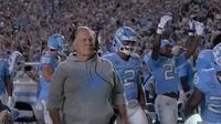 Bill Belichick's Emotionless Reaction to First UNC Touchdown Instantly Went Viral