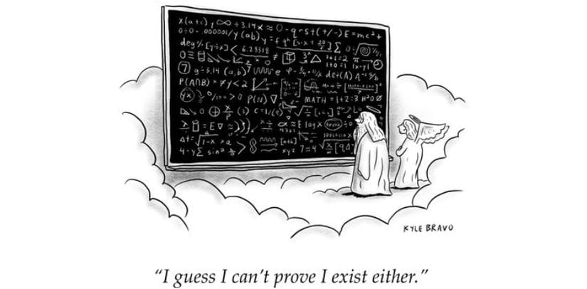 " Sanırım ben de var olduğumu kanıtlayamam."