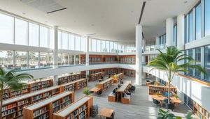 Qatar's Prime Minister Opens Renovated National Library