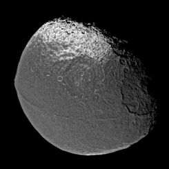 Saturn's Iapetus: Moon with a Strange Surface