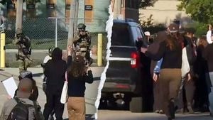 Clashes Erupt At Broadview ICE Facility Amid Protests