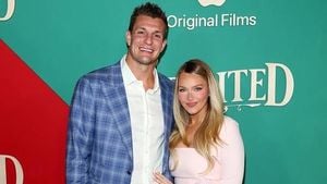 Rob Gronkowski And Camille Kostek Celebrate Ten Years
