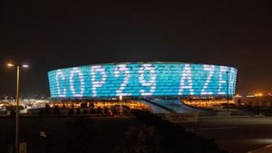 Bizarre Whale Sculpture Sparks Attention At COP29