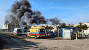 Intense Fire Erupts At DBW Facility In Górzykowo