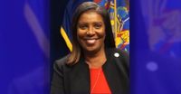 With 200 Supporters in Norfolk Outside, NY Attorney General Letitia James Pleads Not Guilty