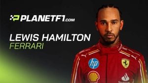 Lewis Hamilton Thrills Fans With Ferrari Debut