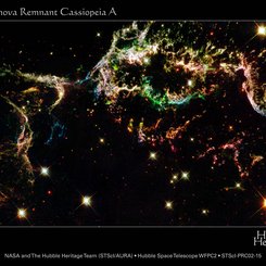 Cassiopeia A: Kozmik Geri Dönüşüm