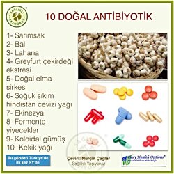 Sarımsak doğal antibiyotik midir?