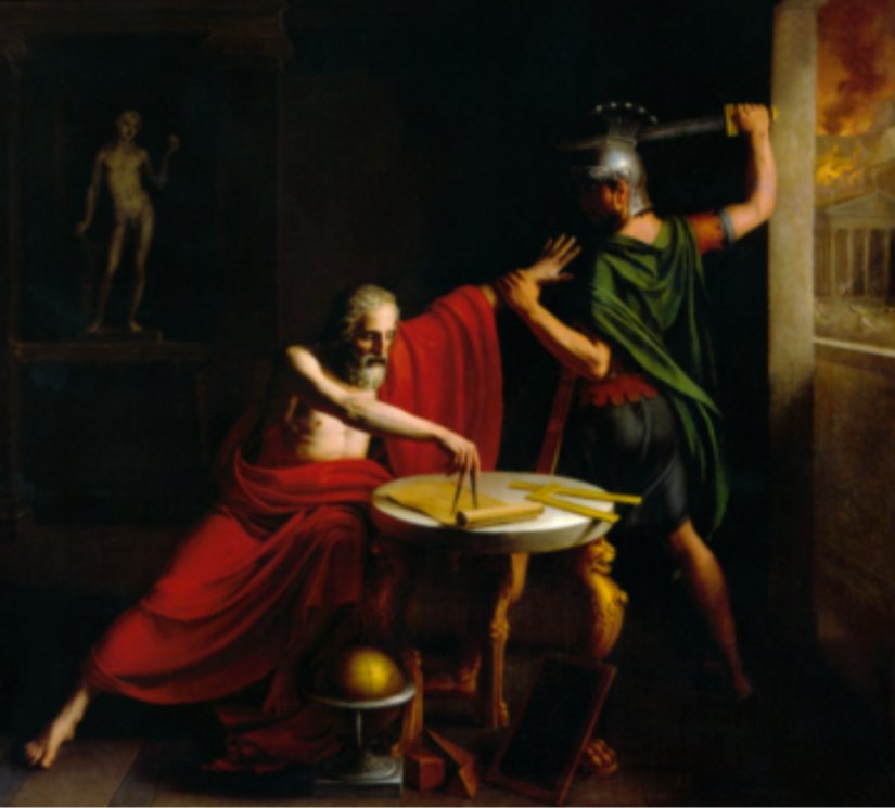 Arşimet'in ölümü.