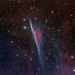 NGC 2736: The Pencil Nebula