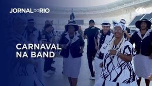 Botafogo Samba Clube Debuts At Carnaval 2025