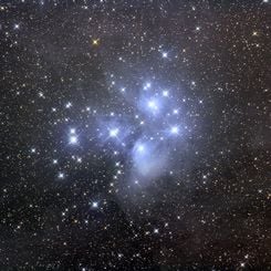 The Pleiades Star Cluster