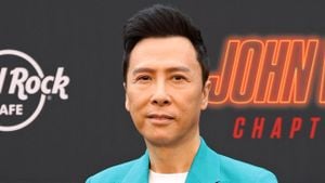 Donnie Yen Challenges Olympic Champion Yung Ming-hui At Kai Tak Sports Opening