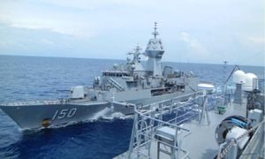 Allied Forces Strengthen Presence In South China Sea