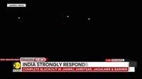 India-Pakistan War: Pakistani drones intercepted by Indian Air defence in Jaisalmer