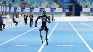 Beijing Hosts First World Humanoid Robot Games