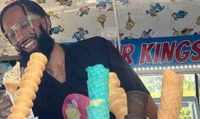 'Ice cream seller stabbed eight times' as police arrest two in Wembley