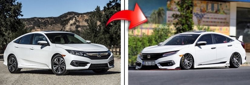 Honda Civic Araca Yapılan Modifiye İşlemleri